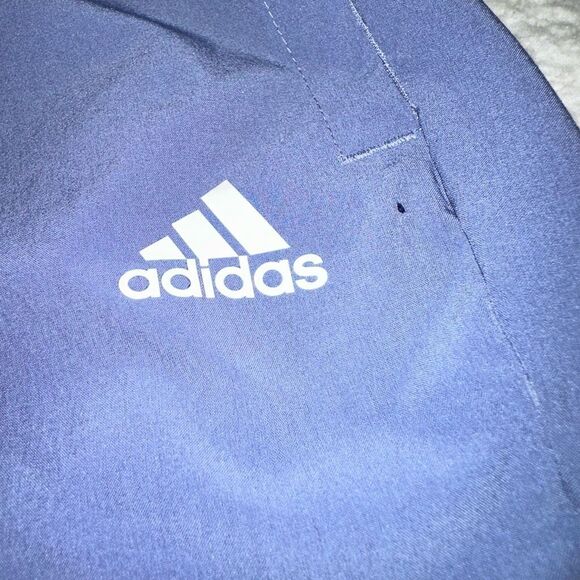 Adidas Women’s Dusty Purple Blue Graphic Drawstring Joggers Small - Picture 4 of 9